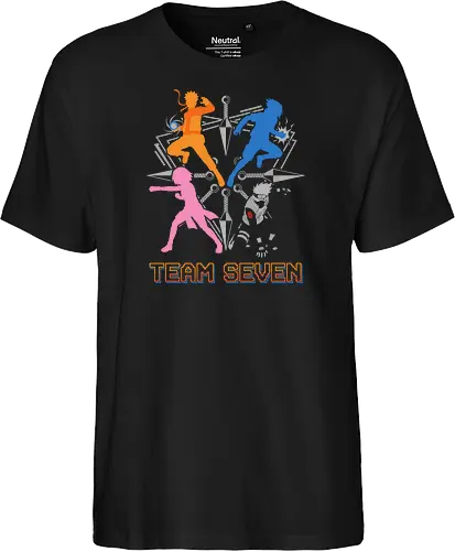 Team Seven Retro Minimalist Ninja Squad