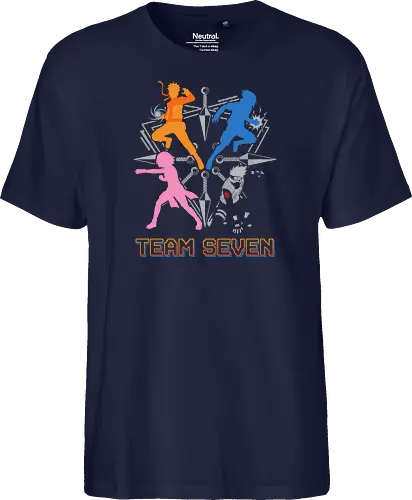 Team Seven Retro Minimalist Ninja Squad