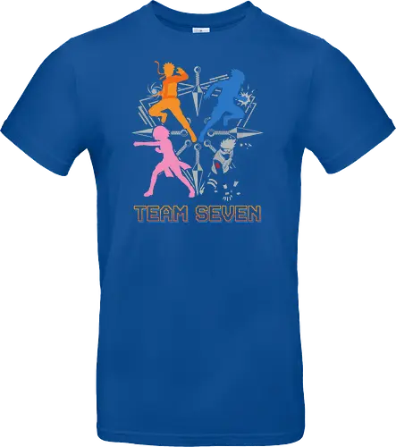 Team Seven Retro Minimalist Ninja Squad