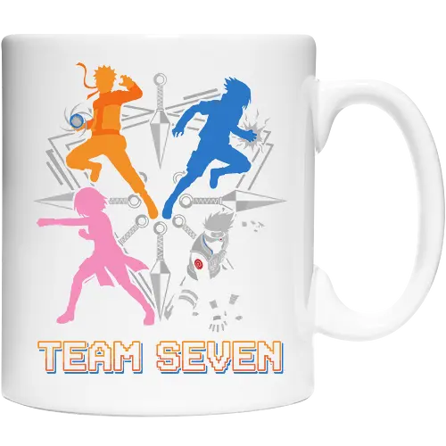 Team Seven Retro Minimalist Ninja Squad