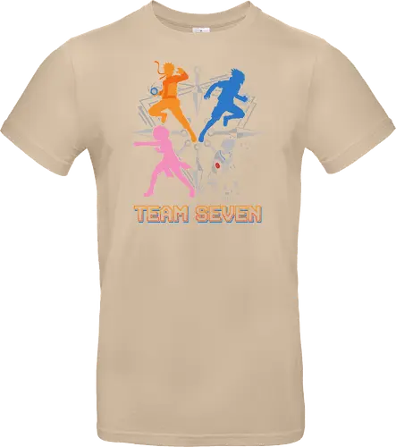Team Seven Retro Minimalist Ninja Squad