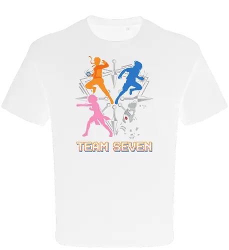 Team Seven Retro Minimalist Ninja Squad
