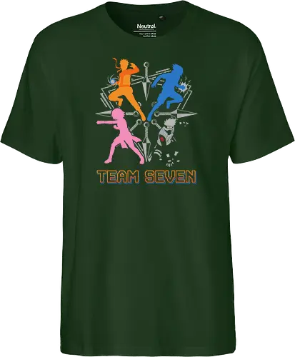 Team Seven Retro Minimalist Ninja Squad