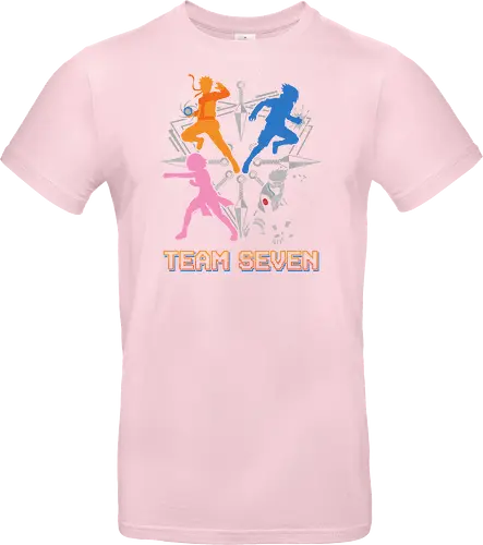 Team Seven Retro Minimalist Ninja Squad