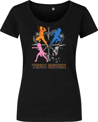 Team Seven Retro Minimalist Ninja Squad