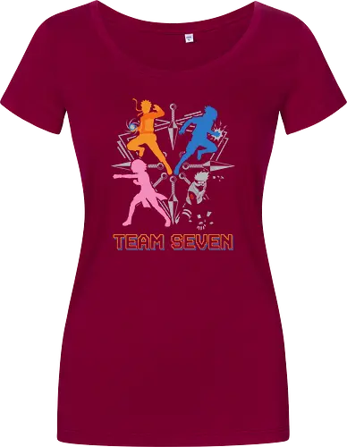 Team Seven Retro Minimalist Ninja Squad