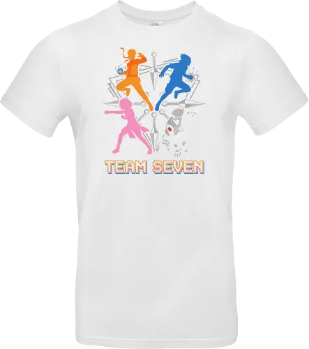 Team Seven Retro Minimalist Ninja Squad