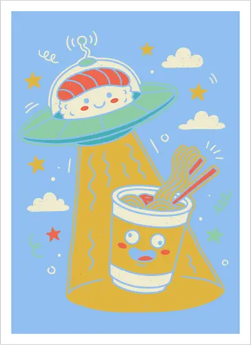 Sushi UFO Abduction