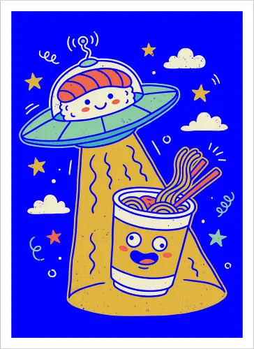 Sushi UFO Abduction