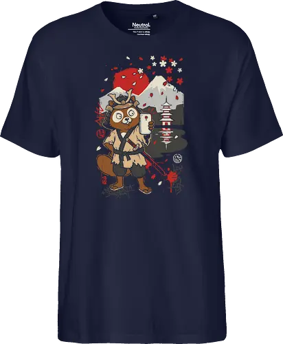 Tanuki Samurai Selfie