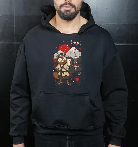 Tanuki Samurai Selfie