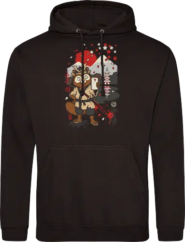 Tanuki Samurai Selfie