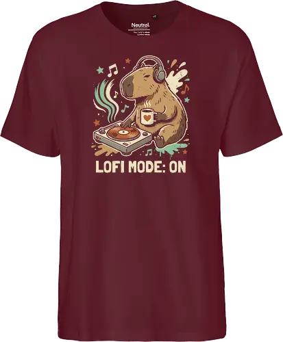 Chill Capybara DJ Retro Aesthetic