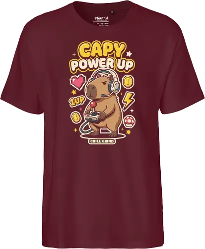 Gamer Capybara Retro 8-Bit Pixel Art Graphic