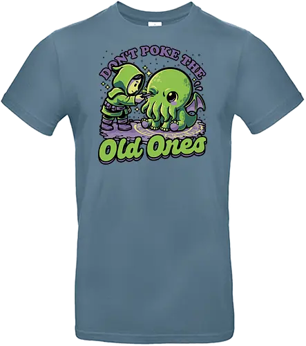 Cthulhu Joke Ritual - Cthulhu, Call Of Cthulhu, Cthuhlu, Cthulhu Mythos, Hp Lovecraft, Lovecraftian, Lovecraft, H.p. Lovecraft, H P Lovecraft, Fun, Funny, Horror, Classic Horror, Classic, Book, Cosmic Horror, Cosmic, Cute, Monster, Creature, Ritual, Summoning, Summon, Summoned, Summoning Ritual, Spooky, Spooky Season, Halloween, Cult, Occult, Occultism, Poke - Standard T-Shirt