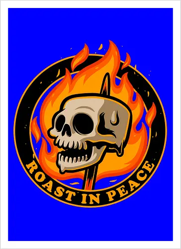 Marshmallow Skull Fire 