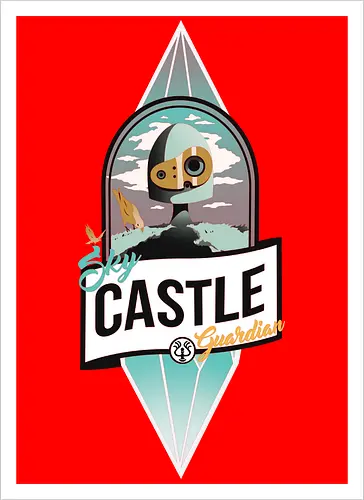 Sky Castle Guardian - Laputa Das Schloss im Himmel