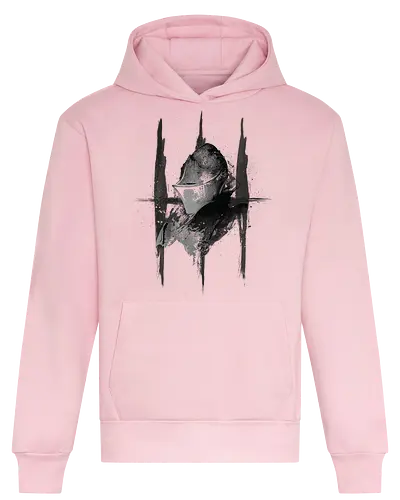 Soul Protector - Soulslike Guardian Knight - dark souls t-shirt, soul protector, wächter ritter, gamer kleidung, fromsoftware, action rpg, teetan, you died, souls-like, dunkle fantasie, lordran, anor londo, boss fight, estus flask, aquarell kunst - Heavyweight Hoodie