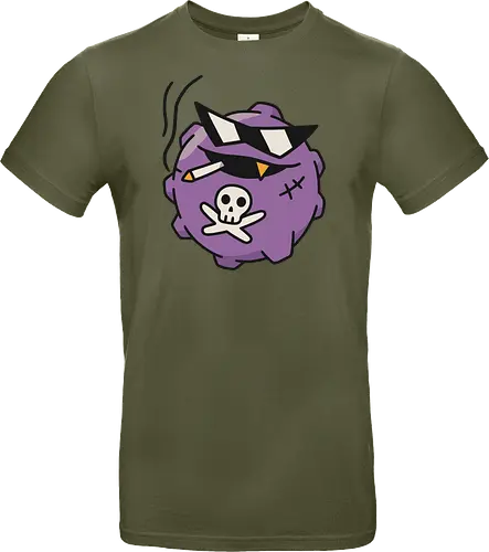 Edgy Retro Poison Gas Monster