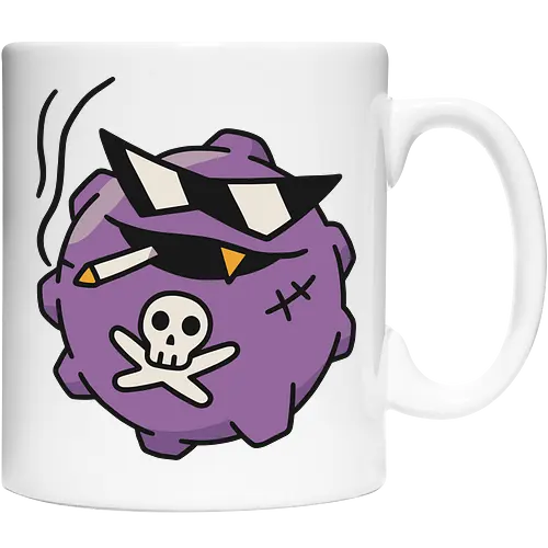 Edgy Retro Poison Gas Monster