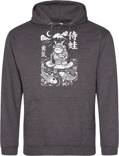 Samurai Frosch Anime Krieger Katana Japan