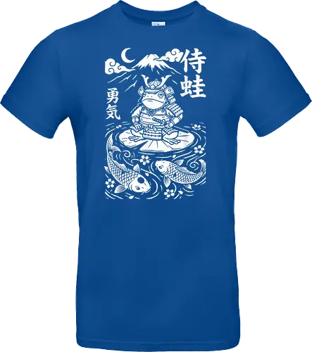 Samurai Frosch Anime Krieger Katana Japan