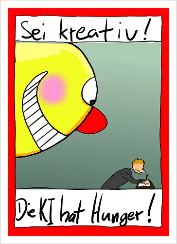 Sei kreativ!