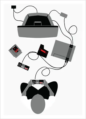 Retro-Konsolen-Nostalgie - 8-Bit-Ära