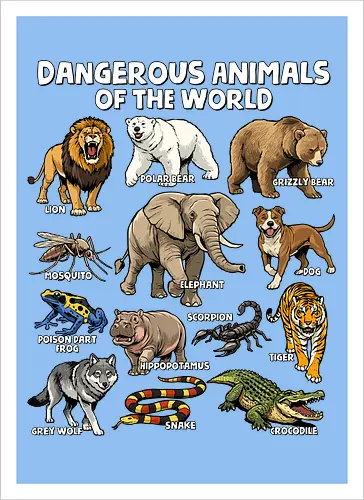 Dangerous Animals of the World