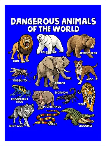 Dangerous Animals of the World