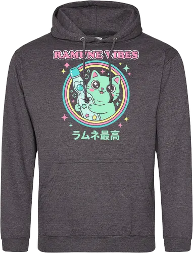 Kawaii Mint Cat Retro Japanese Soda Graphic