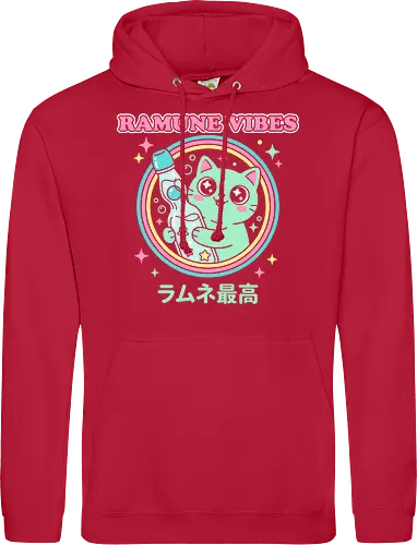 Kawaii Mint Cat Retro Japanese Soda Graphic