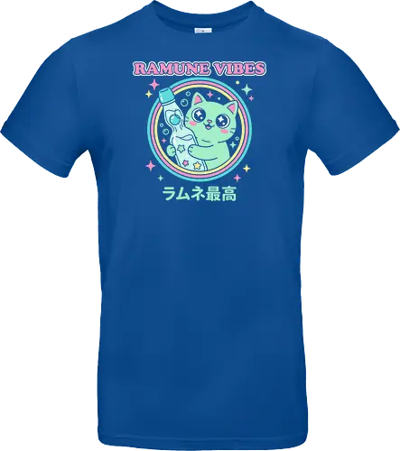 Kawaii Mint Cat Retro Japanese Soda Graphic