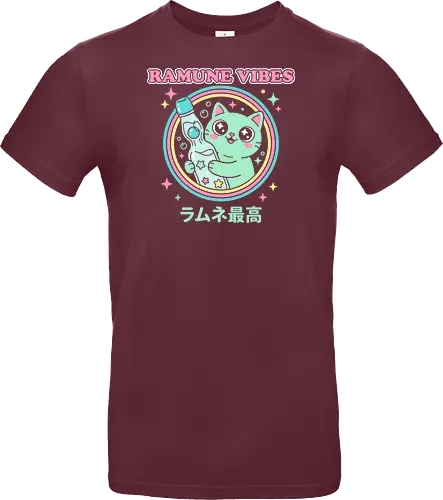 Kawaii Mint Cat Retro Japanese Soda Graphic