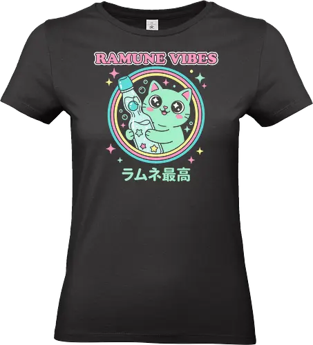 Kawaii Mint Cat Retro Japanese Soda Graphic - kawaii rainbow graphic, soft girl aesthetic top, japanese typography anime shirt, harajuku style cat tee, ramune vibes shirt, kawaii cat t-shirt, japanese soda graphic tee, mint green kitty apparel, retro pastel aesthetic clothing, ramune bottle design, cute animal soda shirt, japanese summer treats t-shirt, sparkling eyes cat merch, whimsical beverage illustration, pastel pink and mint streetwear, soda lover gift, adorable kitten graphic shirt, lofi japanese aesthetic clothing, bubbly ramune fan merch - Standard T-Shirt (Frauen)