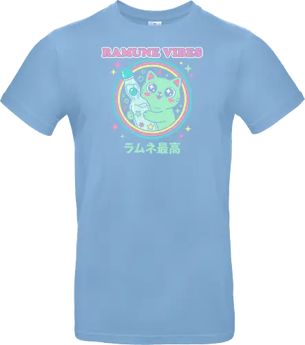 Kawaii Mint Cat Retro Japanese Soda Graphic