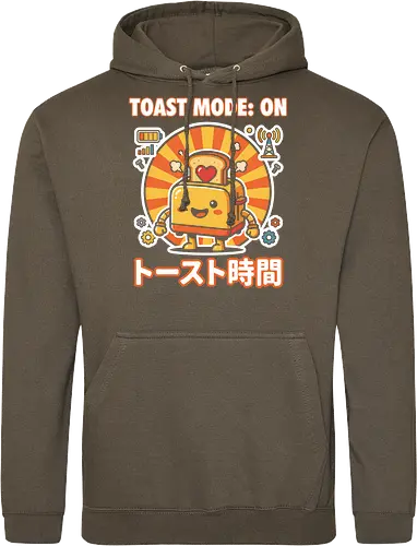 Toast Mode: On Kawaii Toaster Robot Retro Japanese Graphic