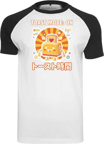 Toast Mode: On Kawaii Toaster Robot Retro Japanese Graphic