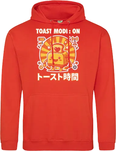 Toast Mode: On Kawaii Toaster Robot Retro Japanese Graphic