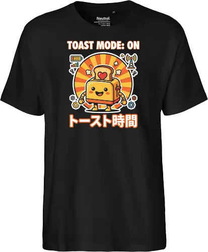 Toast Mode: On Kawaii Toaster Robot Retro Japanese Graphic