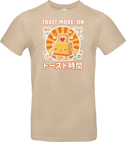 Toast Mode: On Kawaii Toaster Robot Retro Japanese Graphic