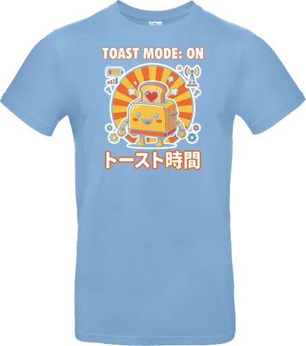 Toast Mode: On Kawaii Toaster Robot Retro Japanese Graphic