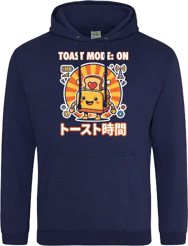 Toast Mode: On Kawaii Toaster Robot Retro Japanese Graphic