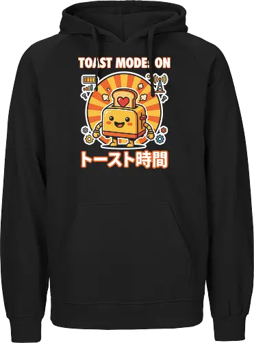 Toast Mode: On Kawaii Toaster Robot Retro Japanese Graphic