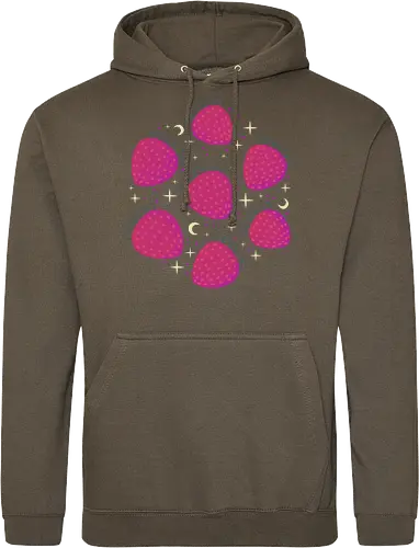 Cute Dark Strawberries