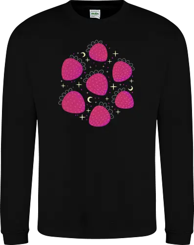 Cute Dark Strawberries