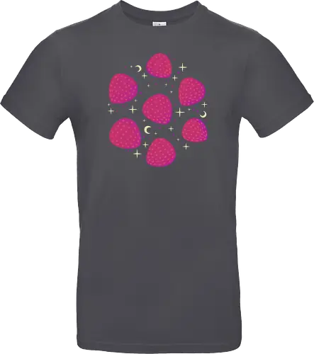 Cute Dark Strawberries