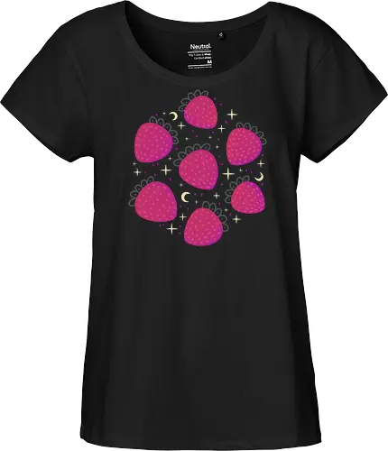 Cute Dark Strawberries