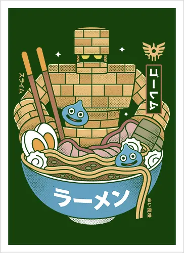 Erdrea Monsters Ramen Grunge