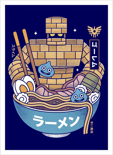 Erdrea Monsters Ramen Grunge